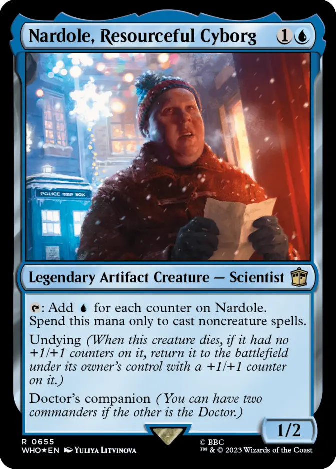 Nardole, Resourceful Cyborg <surge foil> [WHO] (F)