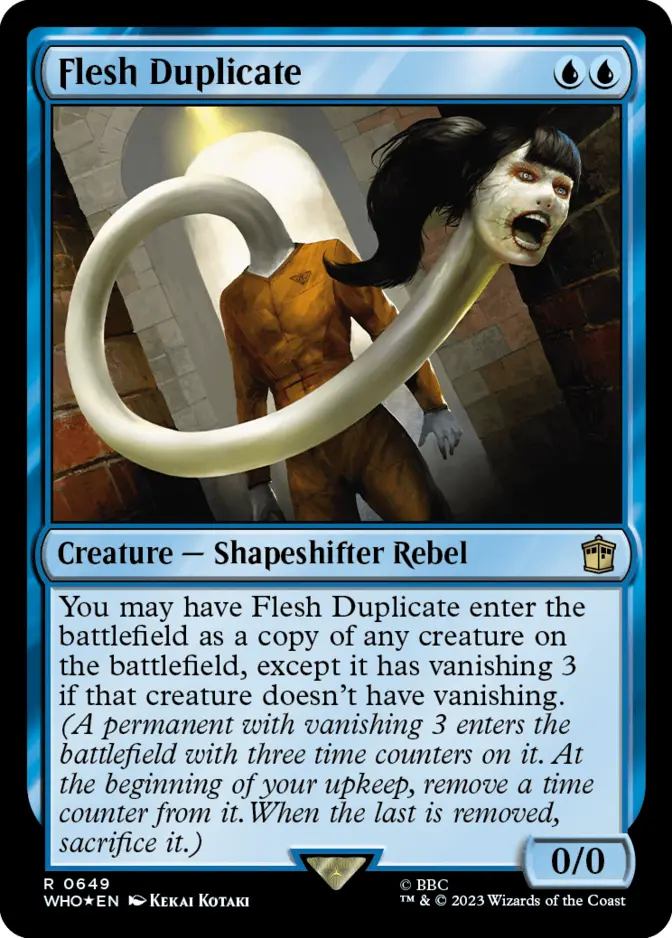 Flesh Duplicate <surge foil> [WHO] (F)