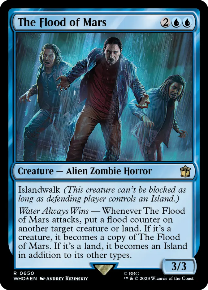 The Flood of Mars <surge foil> [WHO] (F)