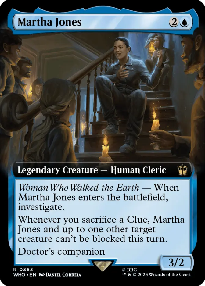Martha Jones <extended> [WHO] (F)