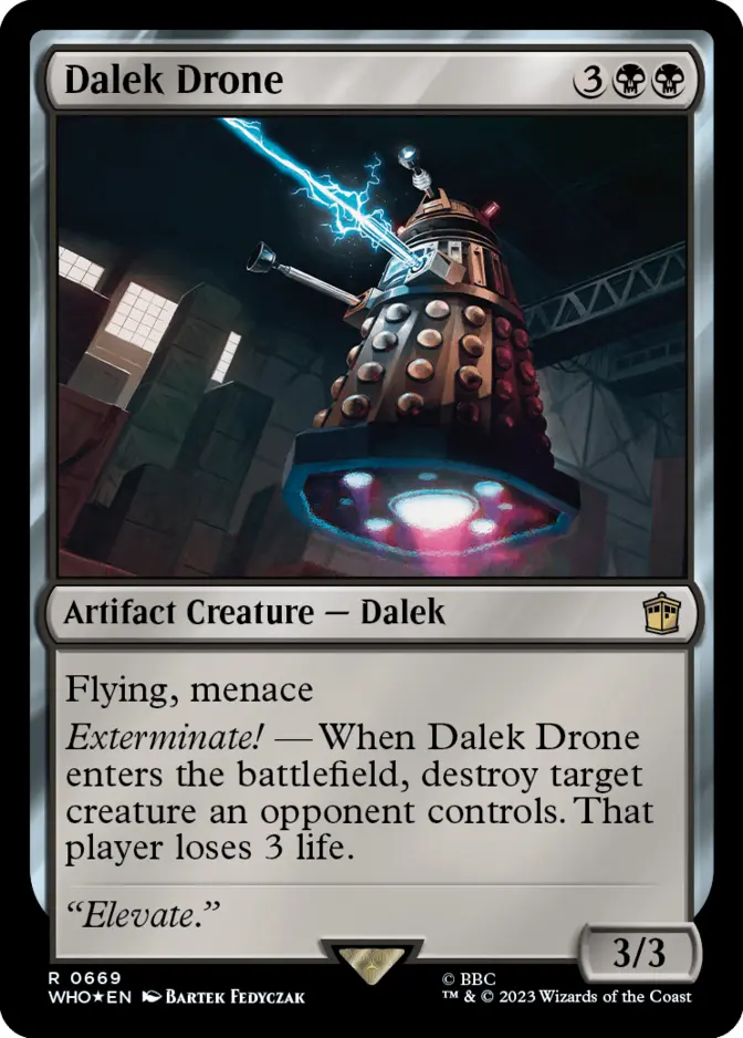 Dalek Drone <surge foil> [WHO] (F)