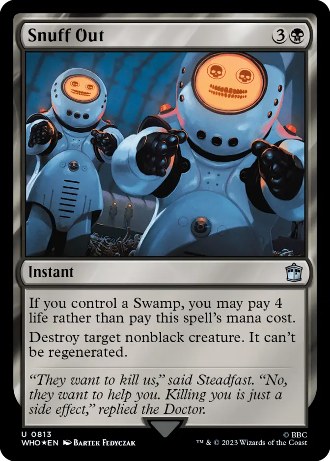 Snuff Out <surge foil> [WHO] (F)