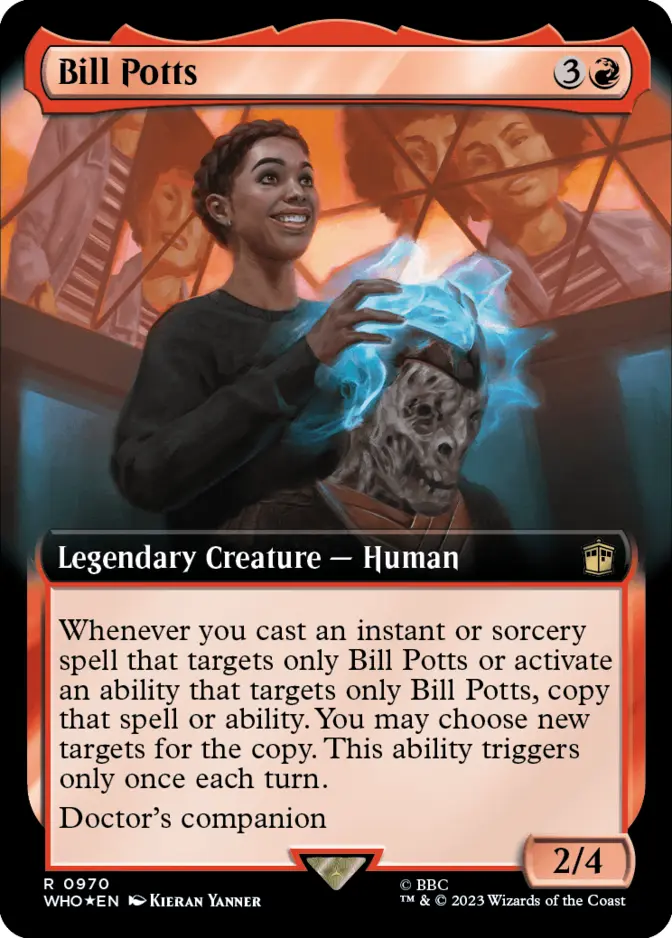 Bill Potts <extended - surge foil> [WHO] (F)