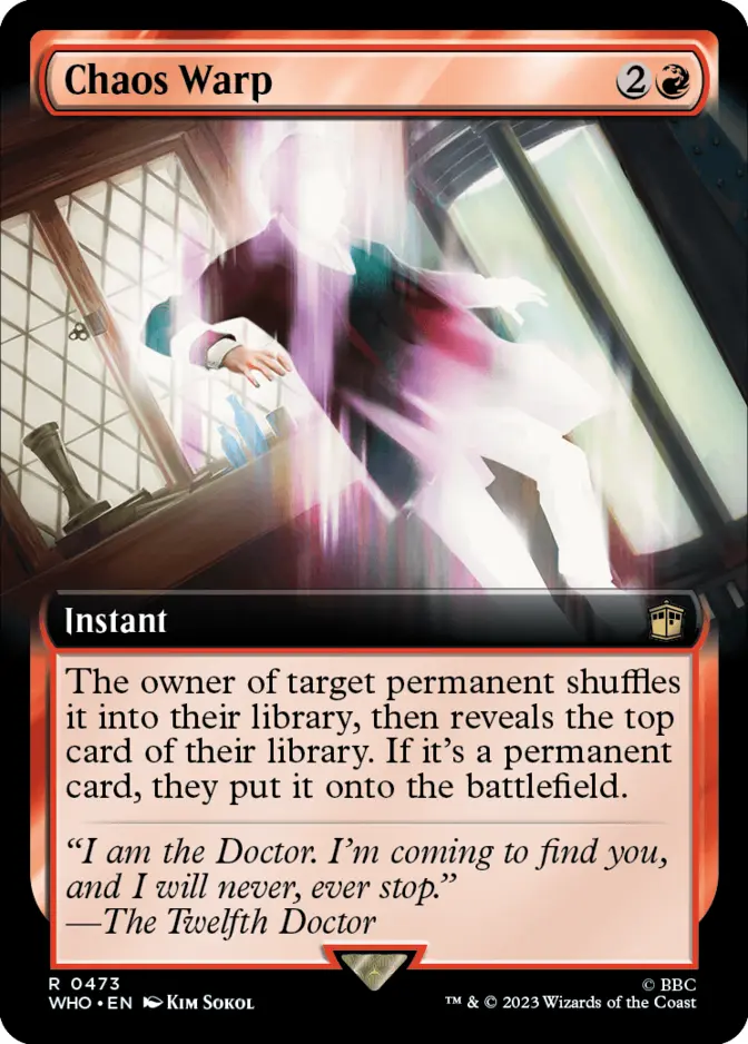 Chaos Warp <extended> [WHO] (F)