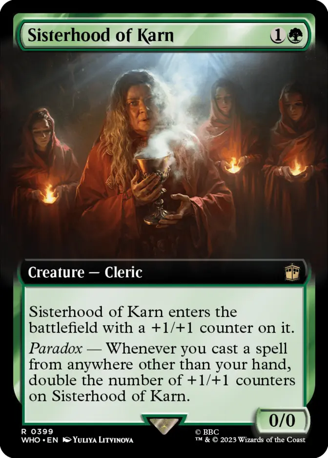 Sisterhood of Karn <extended> [WHO] (F)