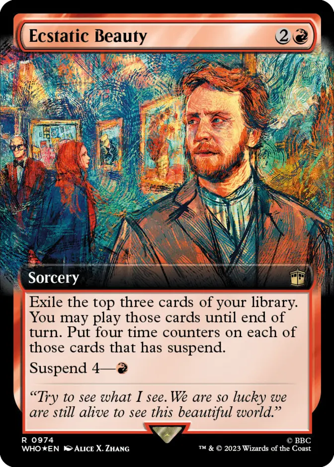 Ecstatic Beauty <extended - surge foil> [WHO] (F)