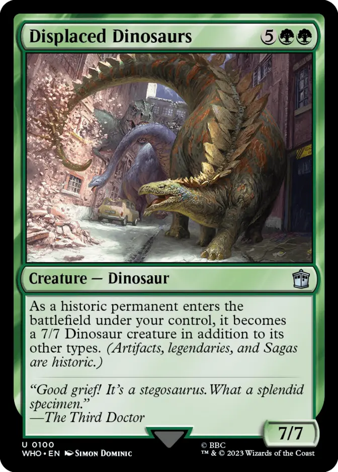 Displaced Dinosaurs [WHO] (F)