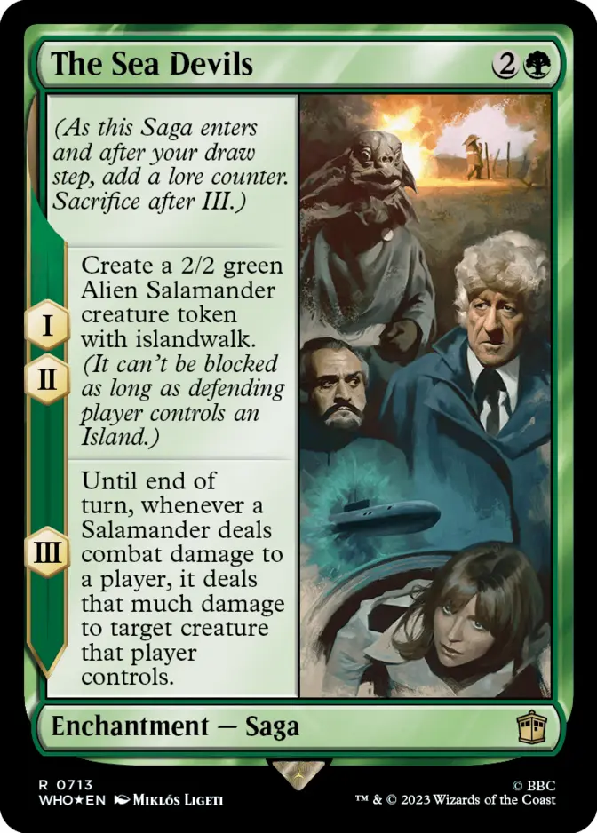 The Sea Devils <surge foil> [WHO] (F)