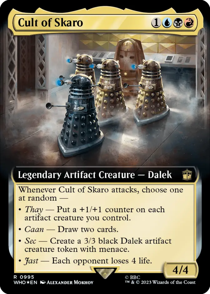 Cult of Skaro <extended - surge foil> [WHO] (F)