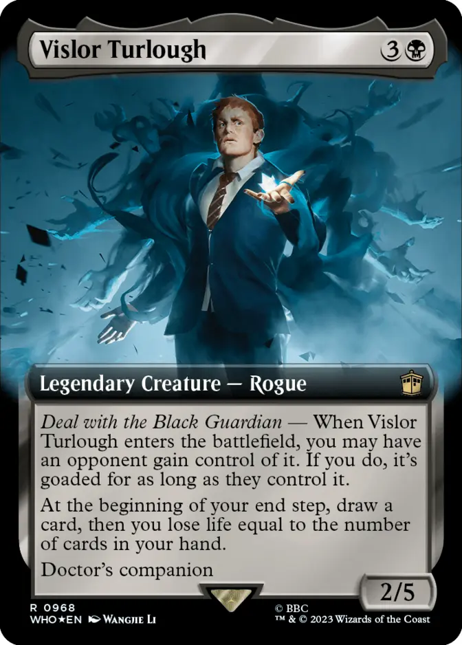 Vislor Turlough <extended - surge foil> [WHO] (F)