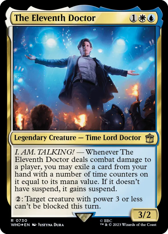 The Eleventh Doctor <surge foil> [WHO] (F)