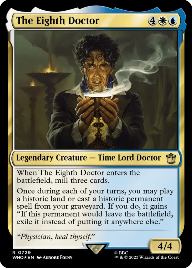 The Eighth Doctor <surge foil> [WHO] (F)