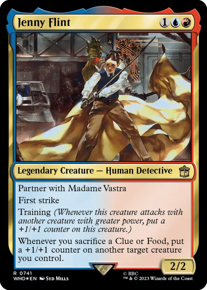 Jenny Flint <surge foil> [WHO] (F)