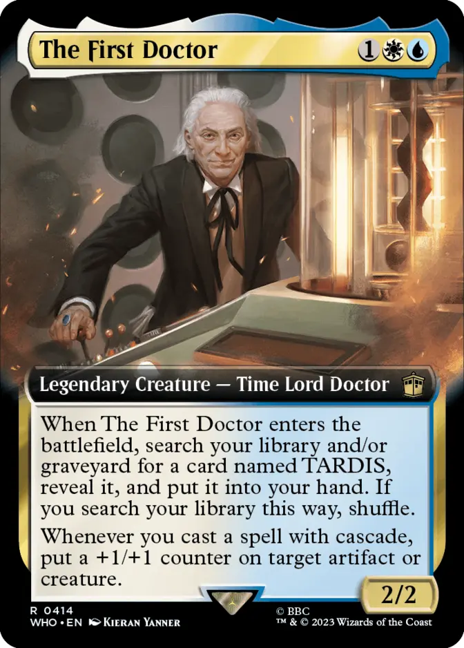 The First Doctor <extended> [WHO] (F)