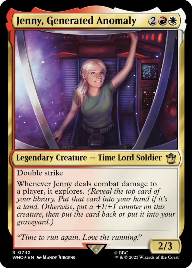 Jenny, Generated Anomaly <surge foil> [WHO] (F)