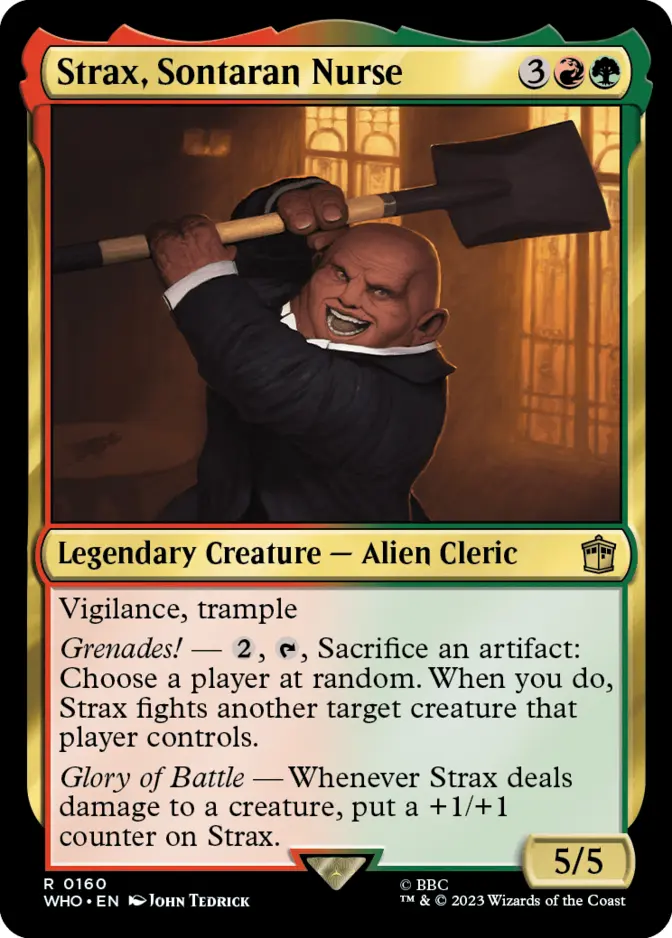 Strax, Sontaran Nurse [WHO] (F)