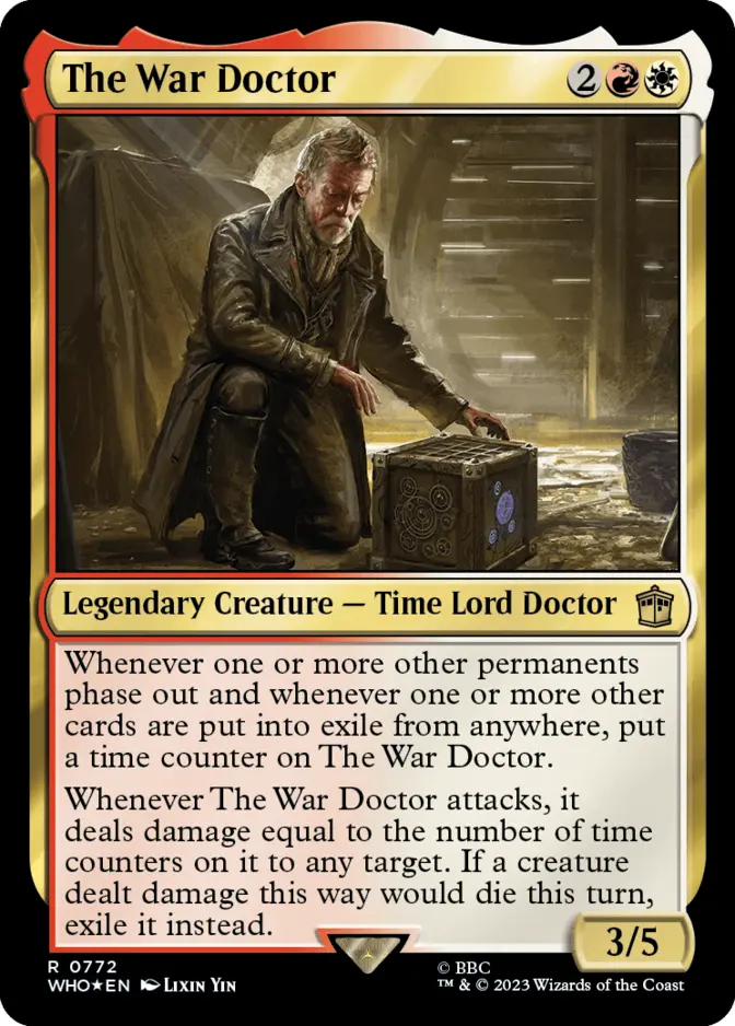 The War Doctor <surge foil> [WHO] (F)
