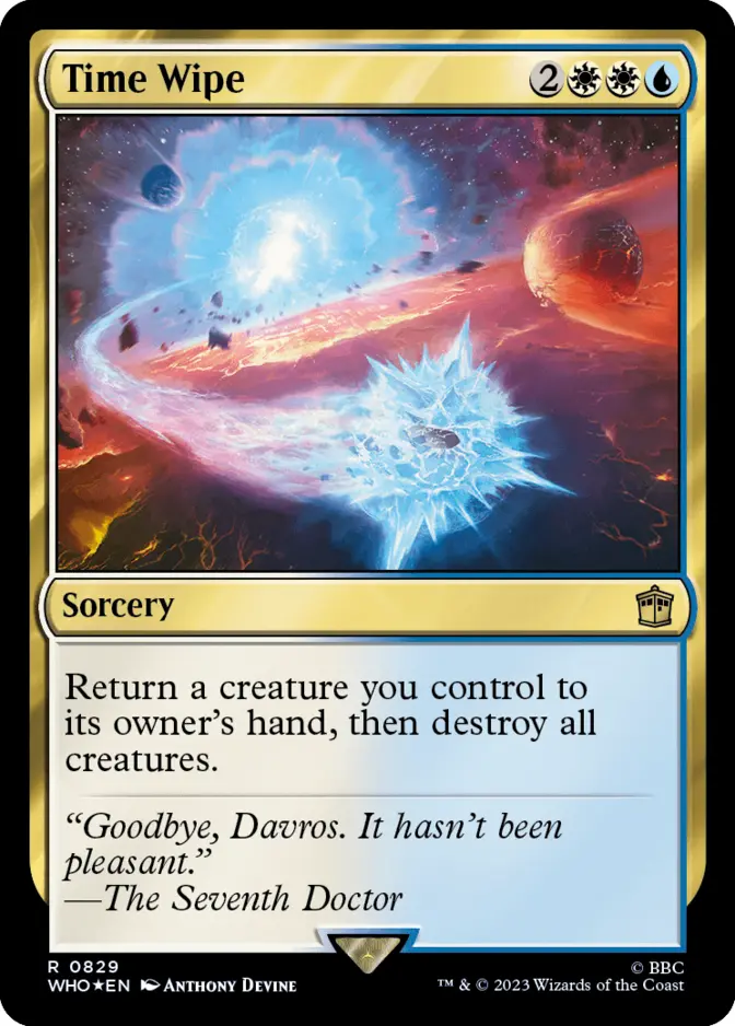 Time Wipe <surge foil> [WHO] (F)