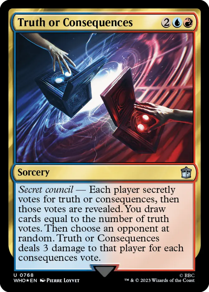 Truth or Consequences <surge foil> [WHO] (F)
