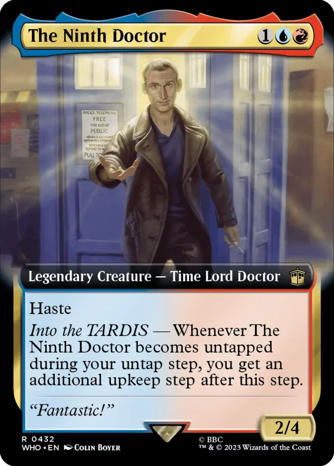 The Ninth Doctor <extended> [WHO] (F)