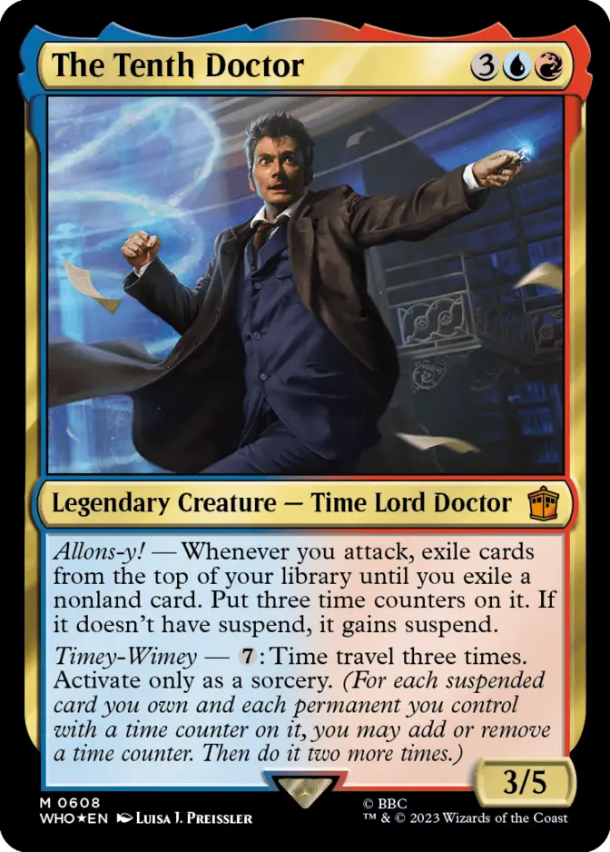The Tenth Doctor <surge foil> [WHO] (F)