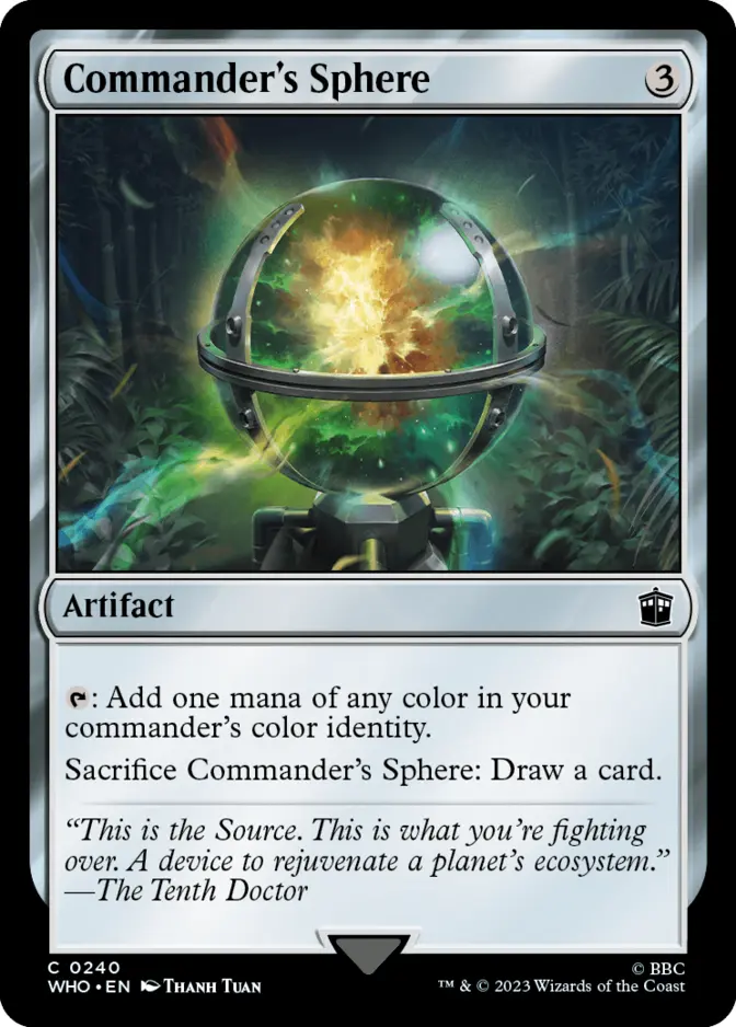 Commander's Sphere [WHO] (F)