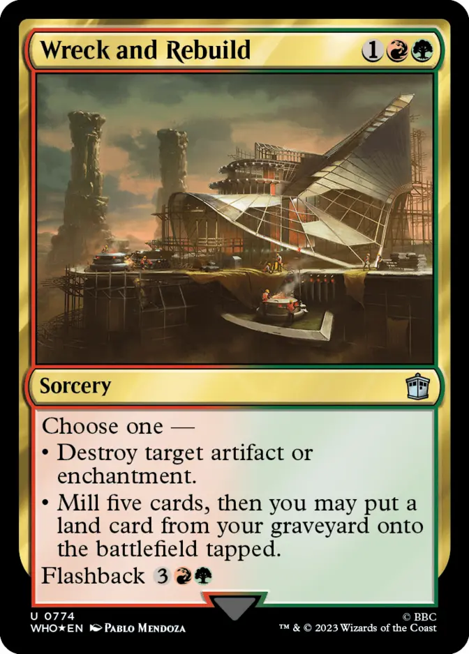 Wreck and Rebuild <surge foil> [WHO] (F)