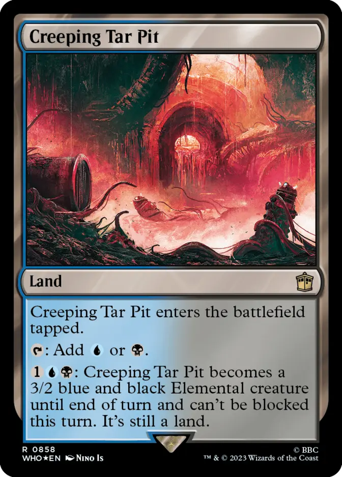 Creeping Tar Pit <surge foil> [WHO] (F)