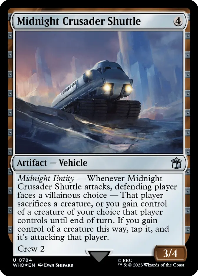 Midnight Crusader Shuttle <surge foil> [WHO] (F)