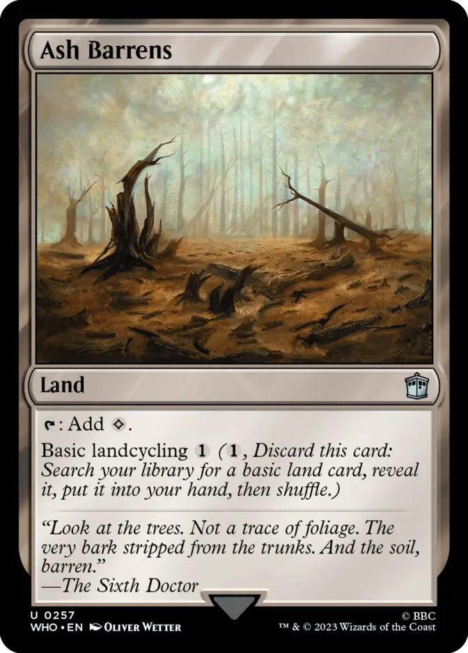 Ash Barrens [WHO] (F)