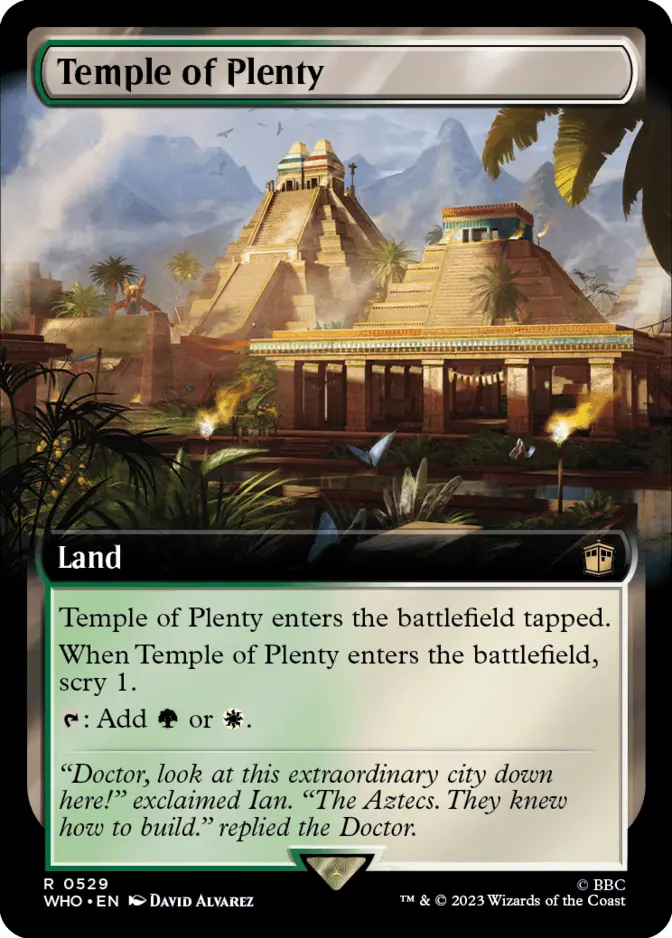 Temple of Plenty <extended> [WHO] (F)