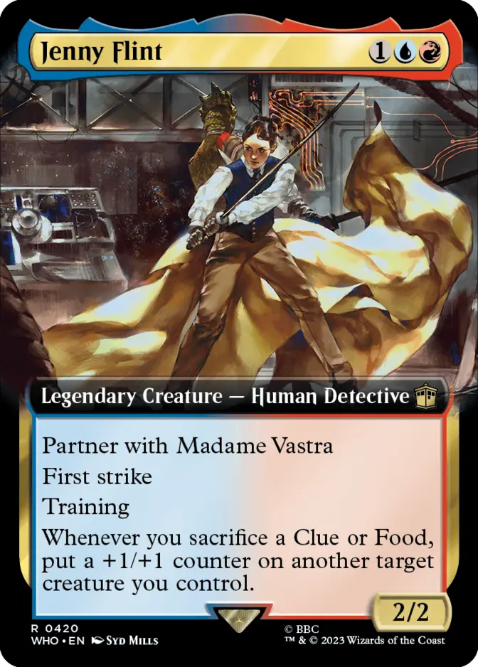 Jenny Flint <extended> [WHO]