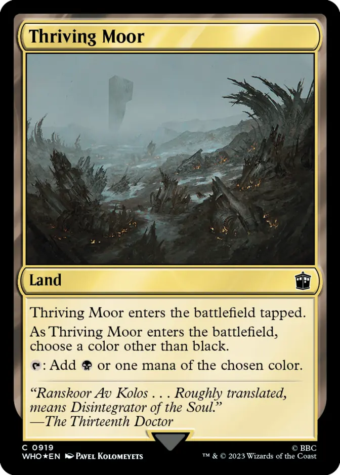 Thriving Moor <surge foil> [WHO] (F)