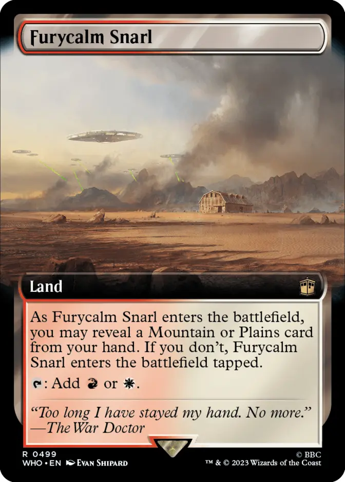 Furycalm Snarl <extended> [WHO]