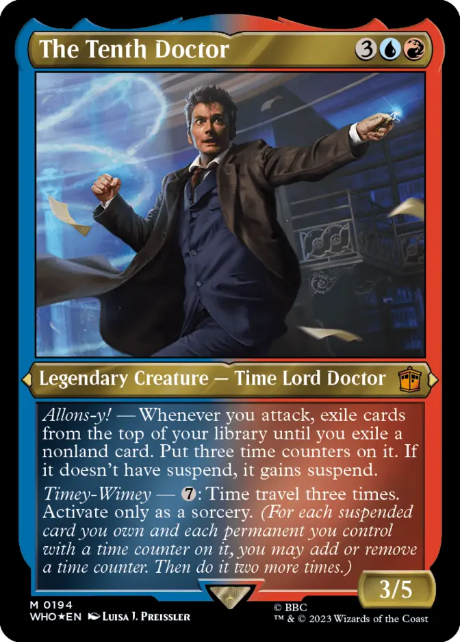 The Tenth Doctor <foil etched> [WHO] (FE)