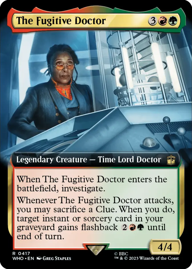 The Fugitive Doctor <extended> [WHO]