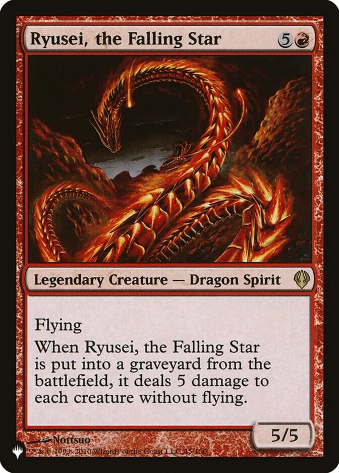 Ryusei, the Falling Star [PLIST]