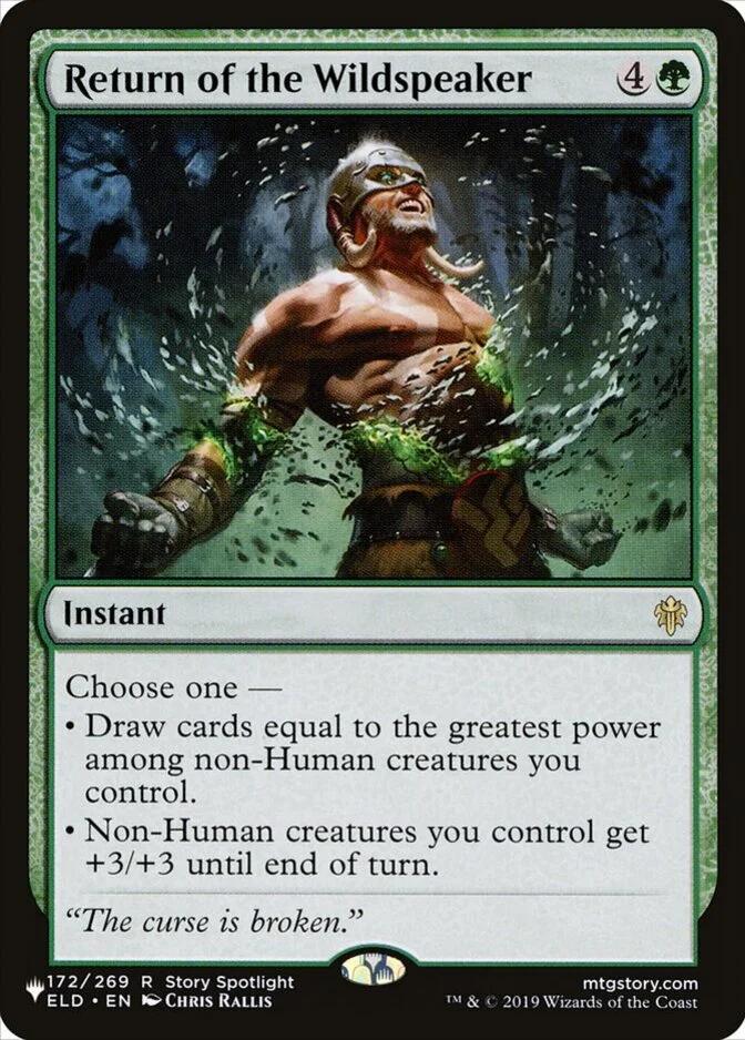 Return of the Wildspeaker [PLIST]