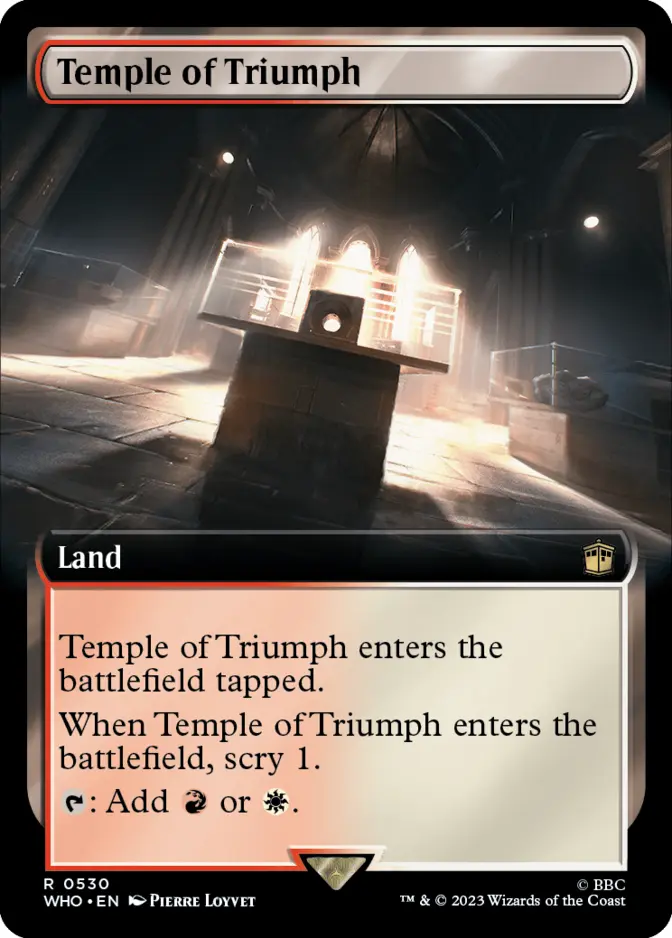 Temple of Triumph <extended> [WHO]