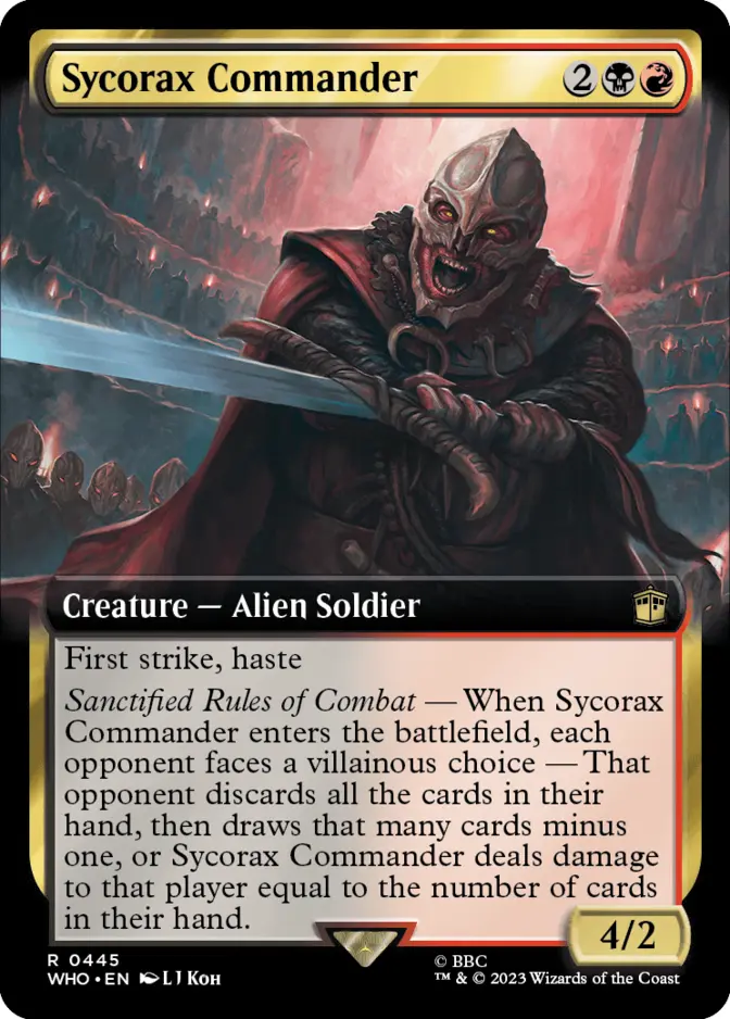 Sycorax Commander <extended> [WHO]
