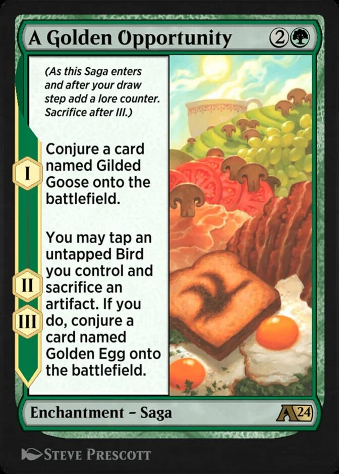 A Golden Opportunity [Y24]