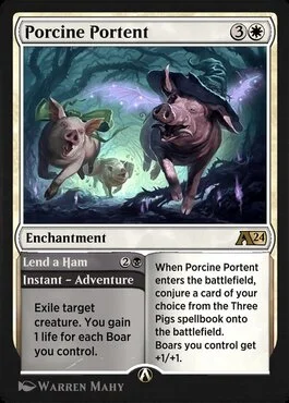Porcine Portent