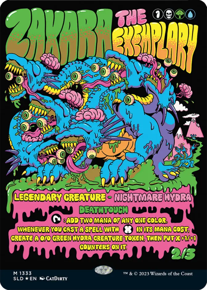Zaxara, the Exemplary <Calling All Hydra Heads> [SLD] (F)
