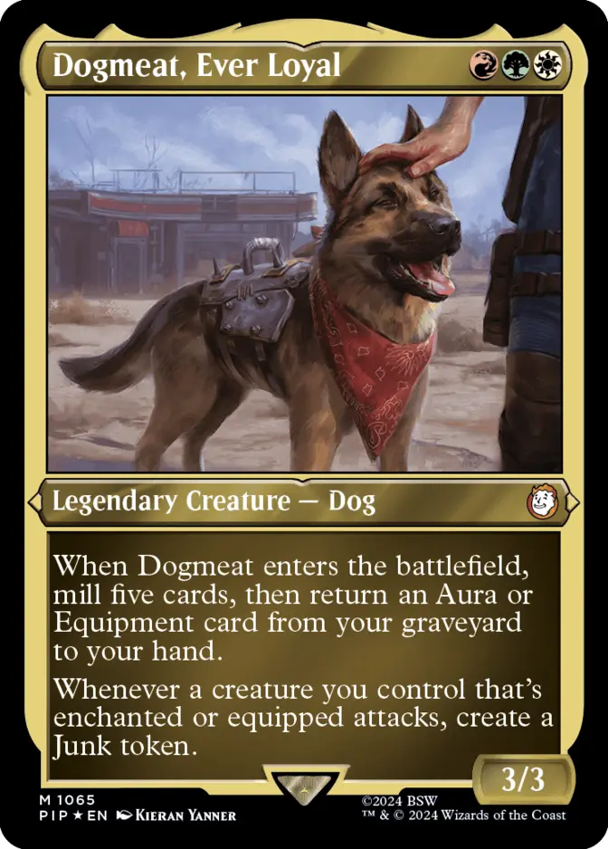 Dogmeat, Ever Loyal <foil etched> [PIP] (F)