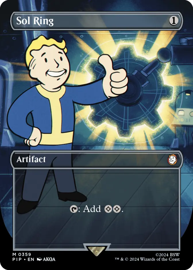 Sol Ring <borderless> [PIP]