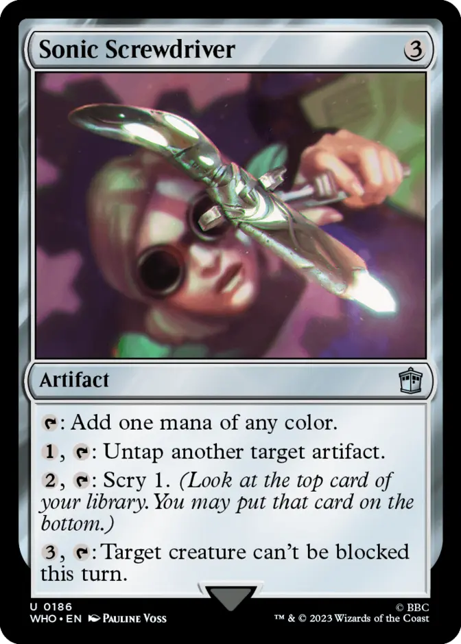 Sonic Screwdriver <186> [WHO]