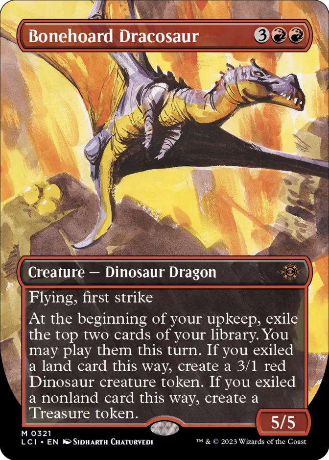 Bonehoard Dracosaur <borderless> [LCI]