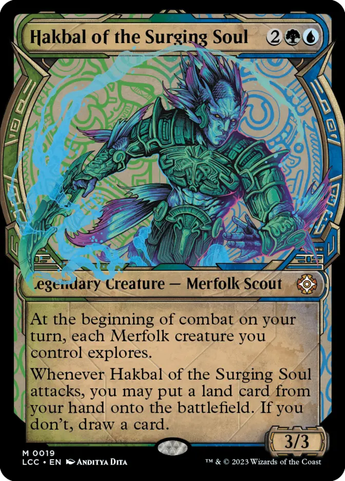 Hakbal of the Surging Soul <showcase> [LCC] (F)
