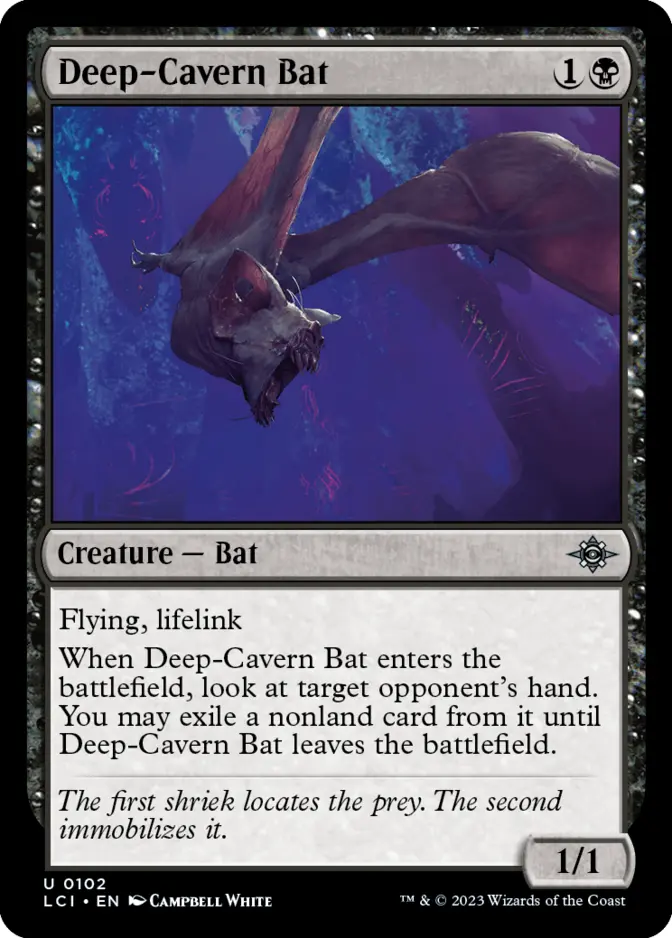 Deep-Cavern Bat [LCI]