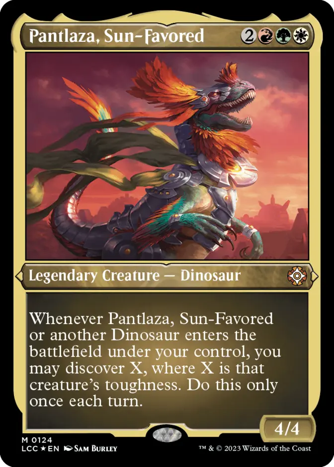 Pantlaza, Sun-Favored <foil etched> [LCC] (F)